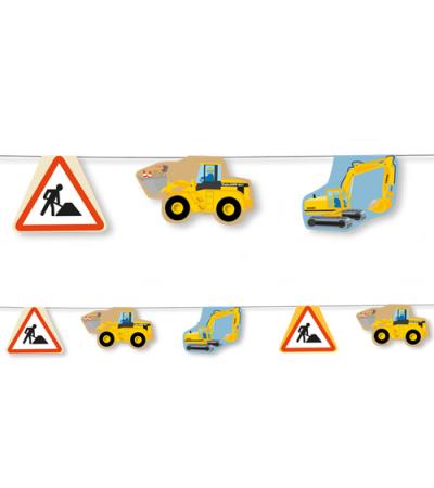 Baustellen Partygirlande (1,19 Euro/Meter)